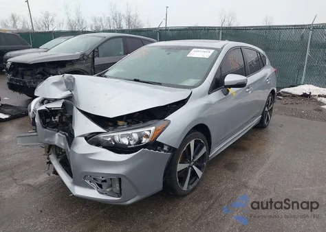 2019 Subaru Impreza 2.0I Sport from USA, damaged, VIN 4S3GTAM66K3709432